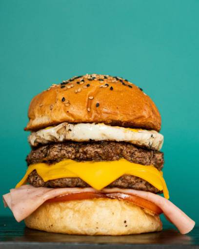 grande Hamburguesa con queso