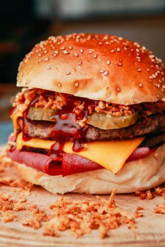 ketchup Cheeseburger