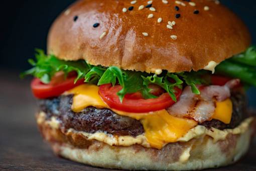 rustico Hamburguesa con queso