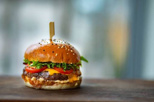 rustico Hamburguesa con queso