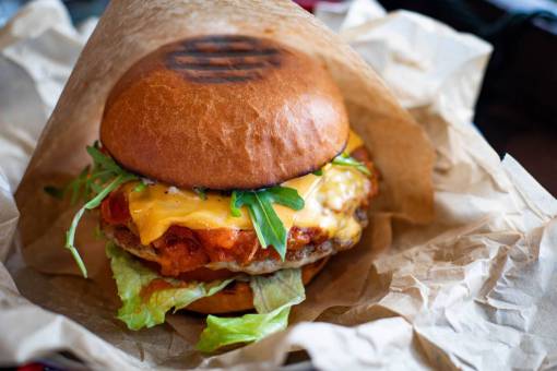 grande Hamburguesa con queso