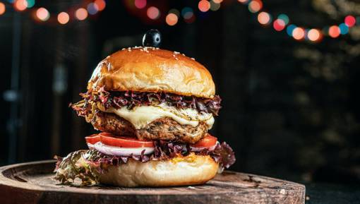 rustico Hamburguesa con queso