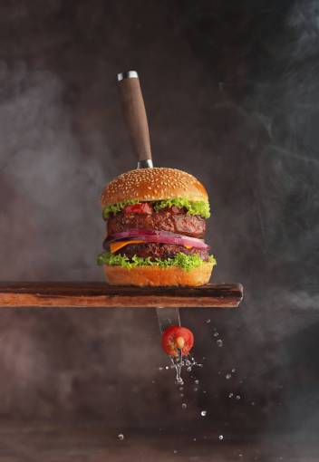 bun-bread Cheeseburger