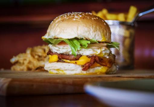 bun-bread Cheeseburger