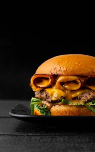 bun-bread Cheeseburger