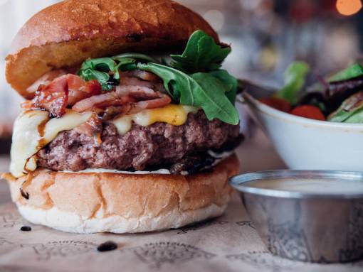 bun-bread Cheeseburger