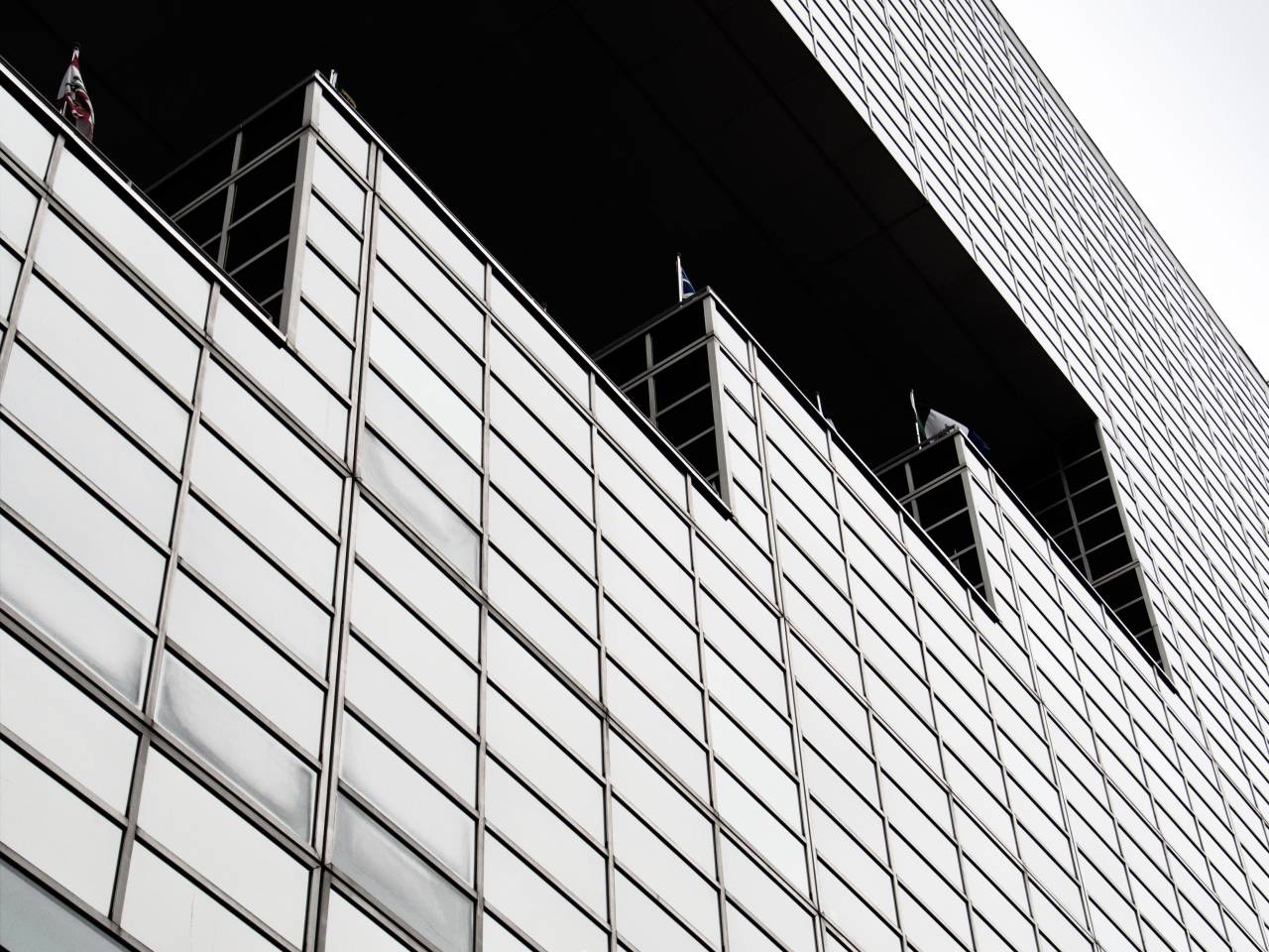 vidrio, edificio, arquitectura, ciudad, edificios, ventanas, oficina, negocio, moderno, diseño, exterior, centro de la ciudad, fachada, monocromático, patrón, perspectiva, abstracto,