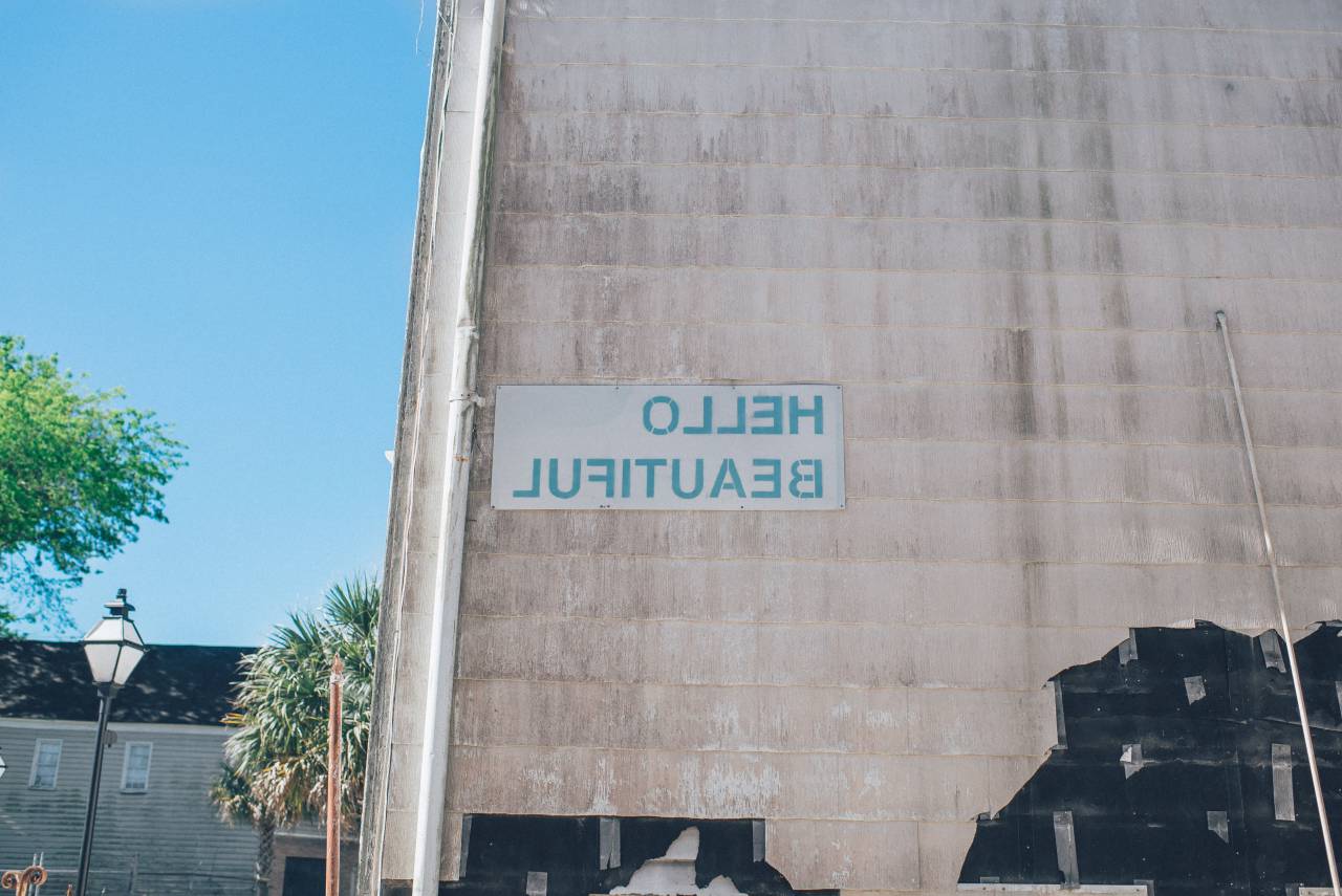 hello, beautiful, sign, beauty, wall, building
, 