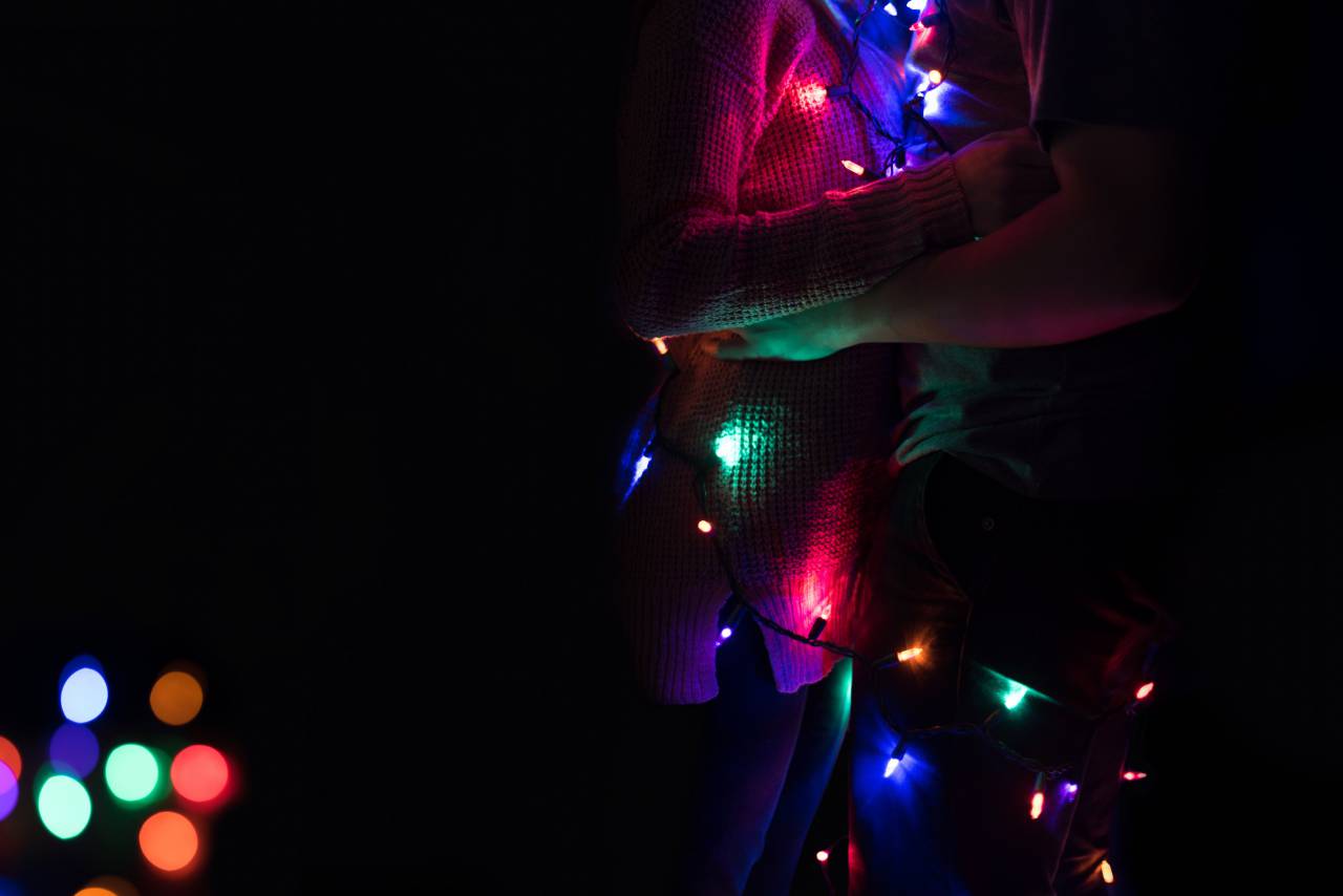 night, dark, lights, colorful, bar, holiday, festival
, 