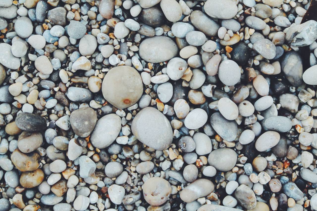 Guijarros, playa, piedra, rocas, naturaleza,