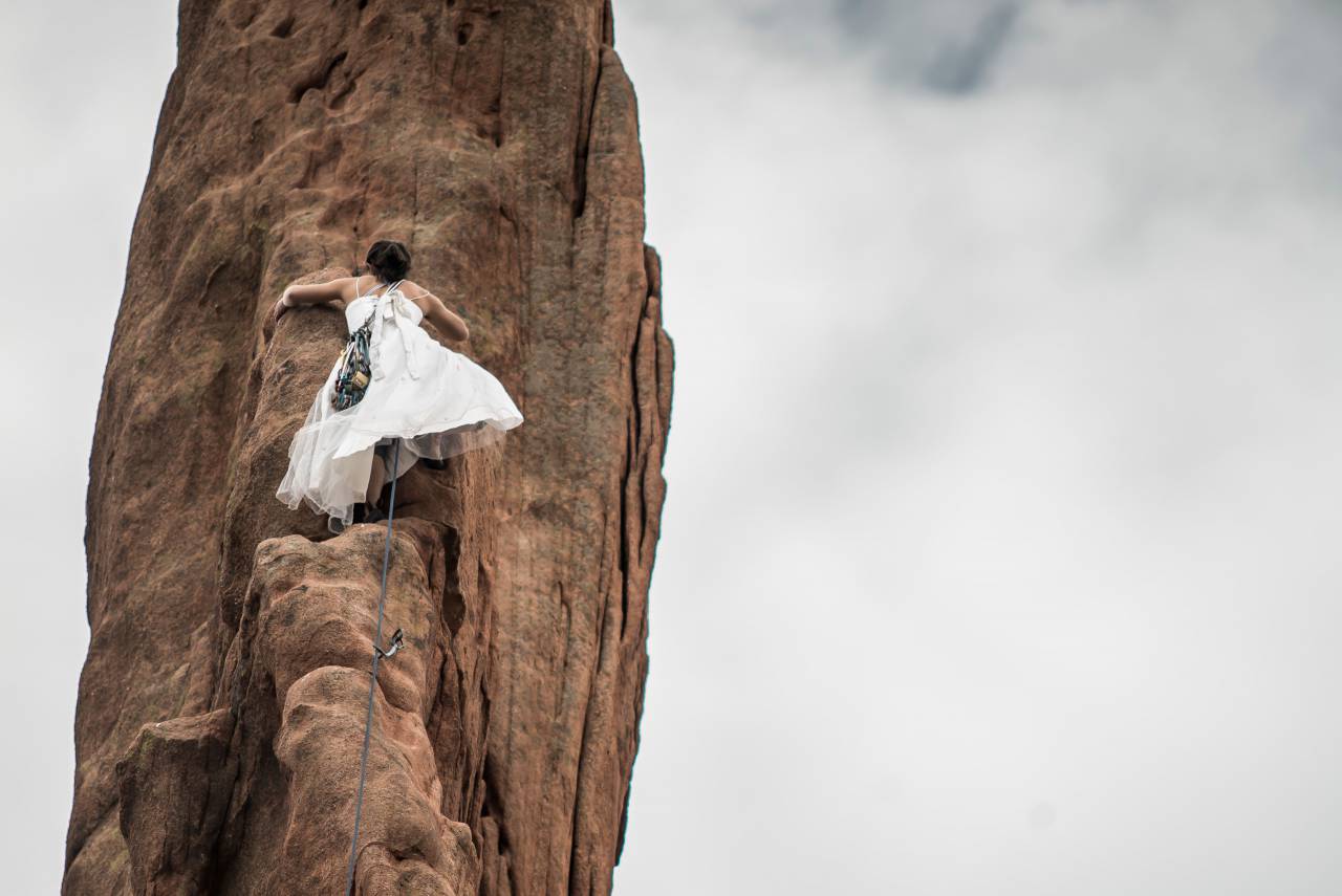 people, woman, girl, climbing, rappelling, adventure, outdoor, hill, landscape, sky, cloud
, 