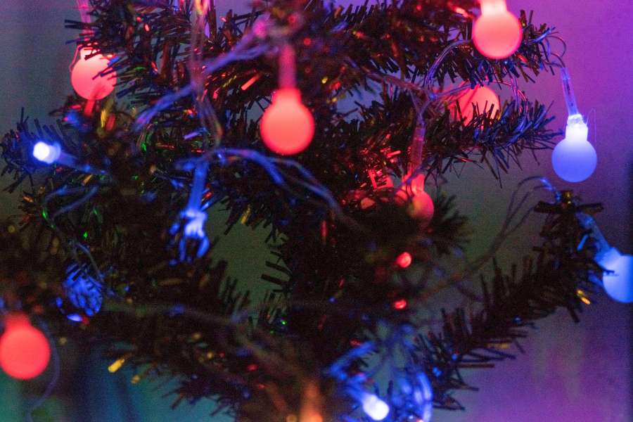 abstract, background, bulb, christmas, cristmas, decor, decoration, design, garland, gold, light, lights, new, tree, xmas, year, lithed, 