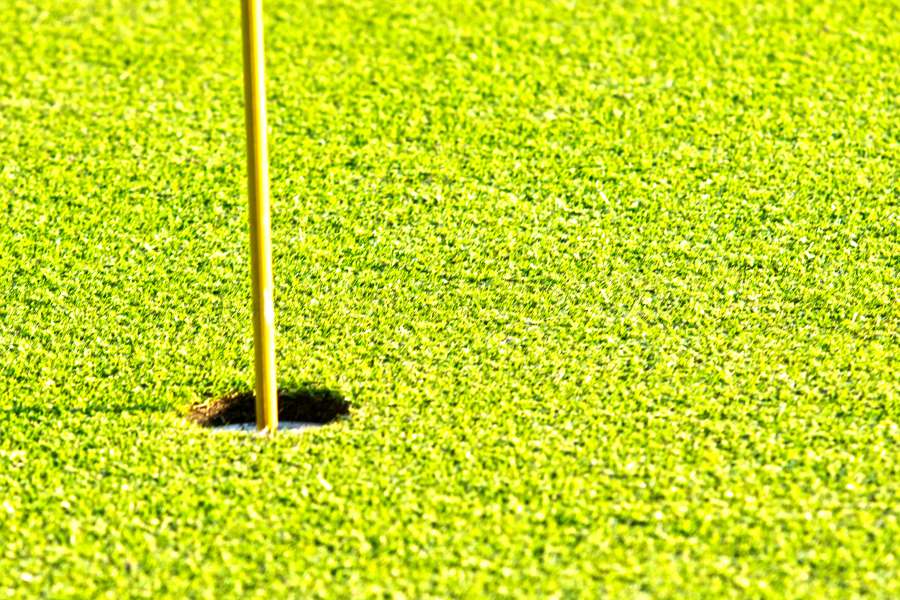 golf, course, sand, grass, sport, nobody, day, green, active, concept, country, fairway, field, game, hill, hole, holiday, landscape, lawn, leisure, meadow, natural, nature, outdoors, play, resort, space, sports, suburban, summer, vacation, flag, 