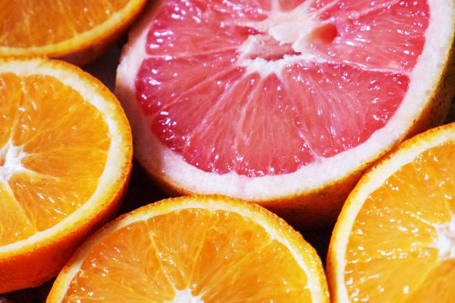 pomelo, rosa, blanco, fondo, comida, vista, superior, saludable, rojo, fruta, dieta, comer, jugoso, sabor, cítricos, mitad, agrio, fresco, recorte, camino, maduro, amarillo, rebanada, orgánico, naranja,