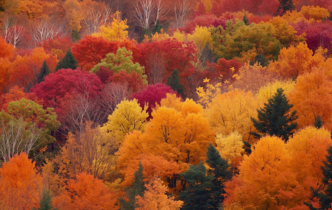forest;autumn,autumn,nature,leaf,tree,yellow,multi colored,season,forest,outdoors,colors,plant,beauty in nature,landscape,vibrant color,october,backgrounds,branch, 