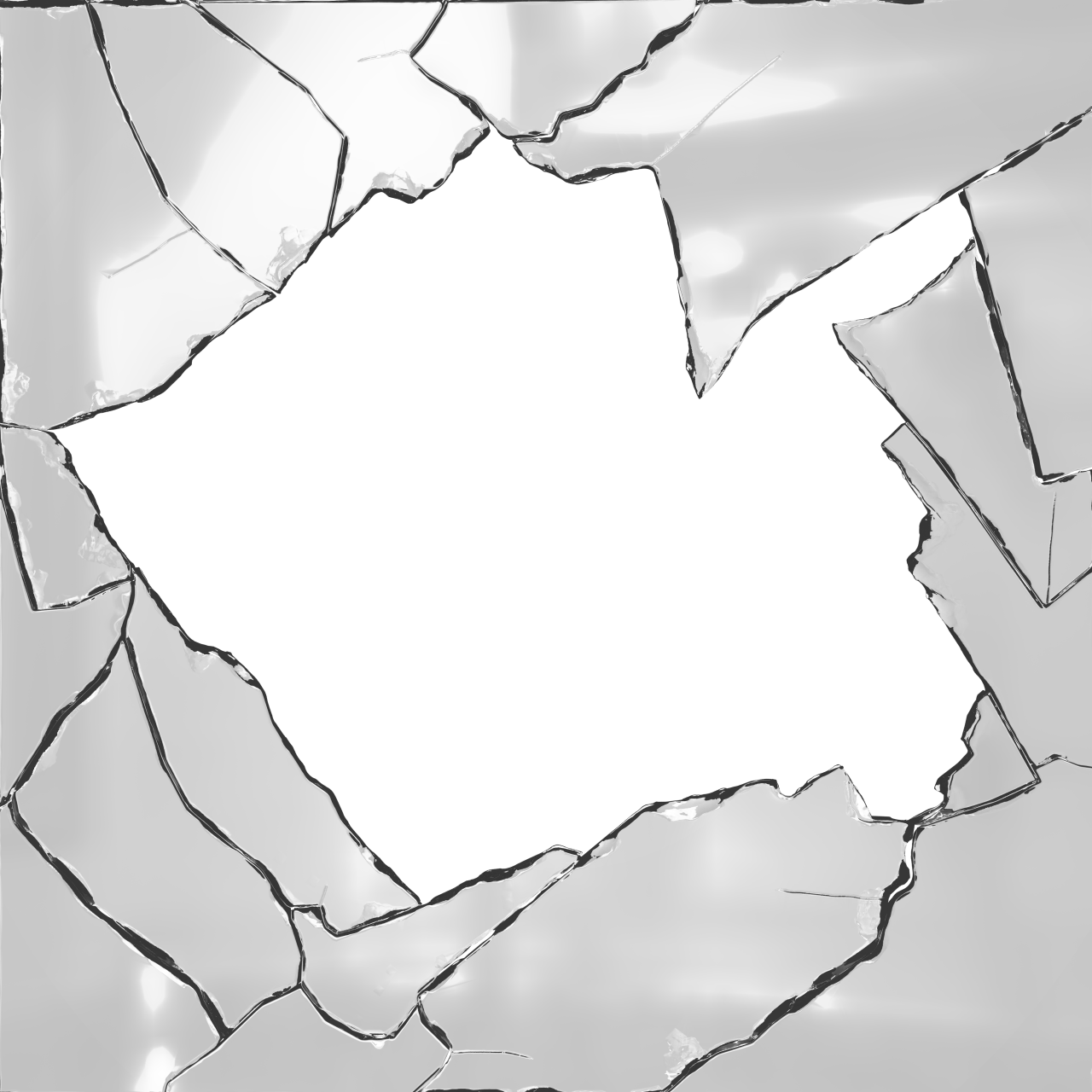 🥇 Image of crack backgrounds png overlay broken glass hole - 【FREE