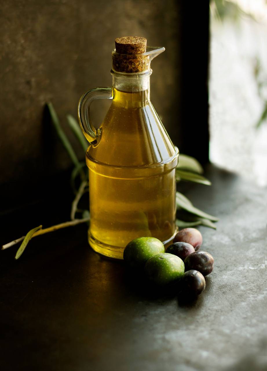 fruit, olive, oil, glass, jar, table
, 