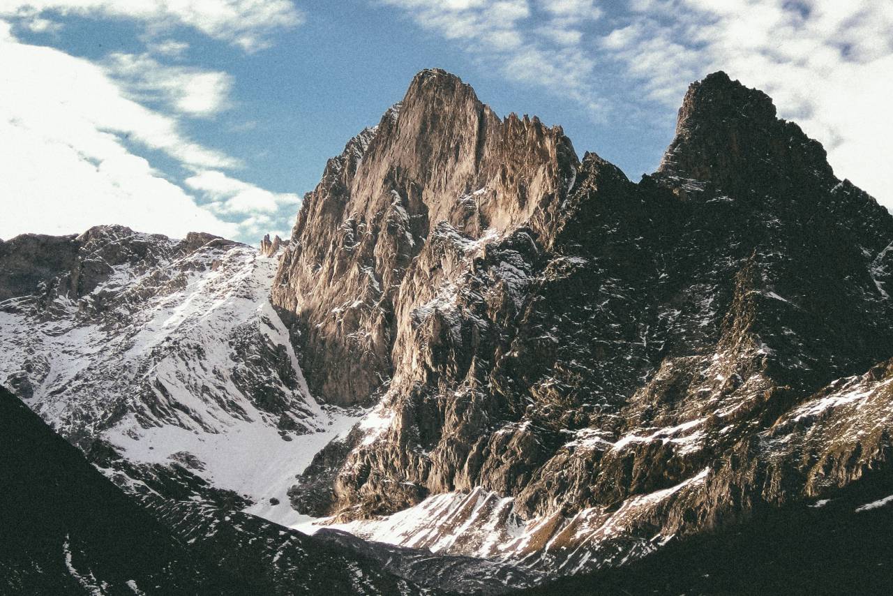 Montaña, Highland, nube, cielo, cumbre, Ridge, paisaje, naturaleza, valle, colina, nubes, cielo,