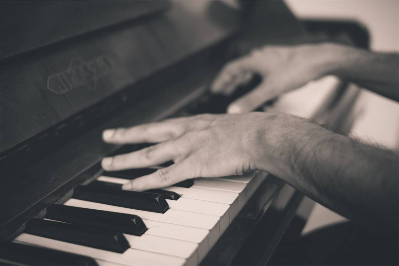 piano, keys, hands, musical instrument, music
, 