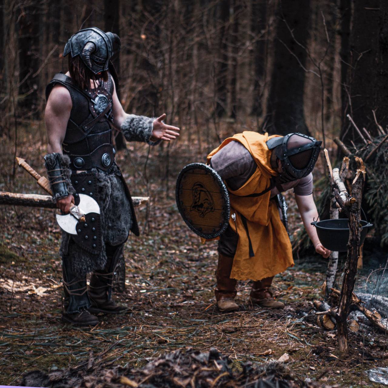 Viking warrior, portrait, battle ready, axe, sword, shield, helmet, armor, chainmail, fur, beard, mustache, long hair, angry, fierce, determined, brave, strong, warrior culture, Norse mythology, Scandinavia, 9th century, 10th century, historical reenactment, 