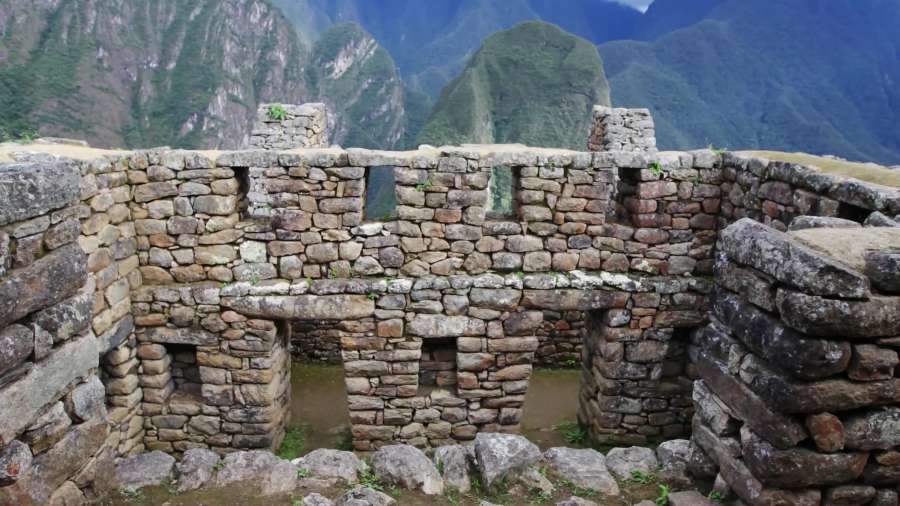 Machu Pichhu; Cusco; Perú, ruina antigua, inca, montaña, antiguo, antiguo, arquitectura, arruinado, lugar famoso, historia, aire libre, arqueología, paisaje, culturas, material de piedra, viajes, naturaleza, turismo, pared, característica de construcción,