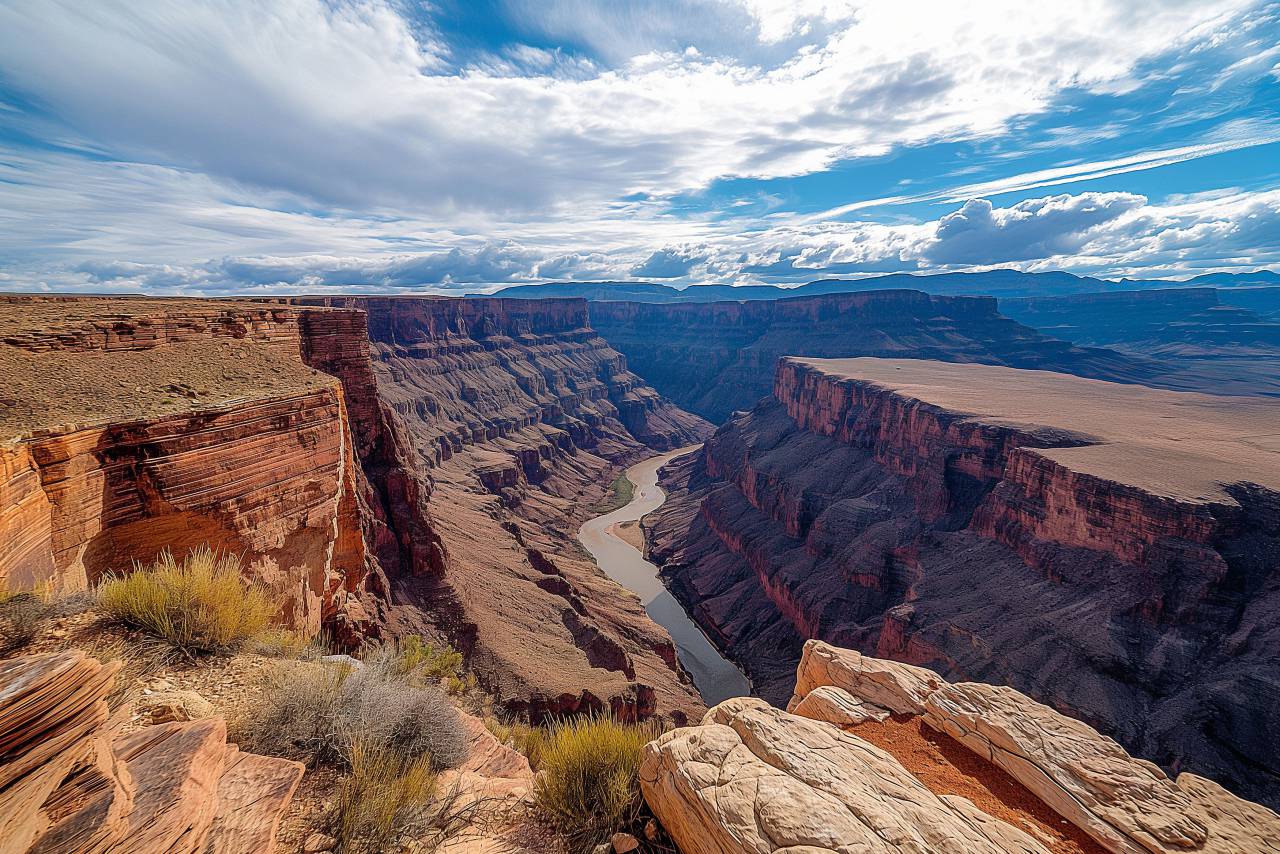 canyon, landscape, nature, breathtaking, dramatic, majestic, river, winding, geological, awe-inspiring, ancient, scenic, vast, colorful, formation, hd wallpapers, 