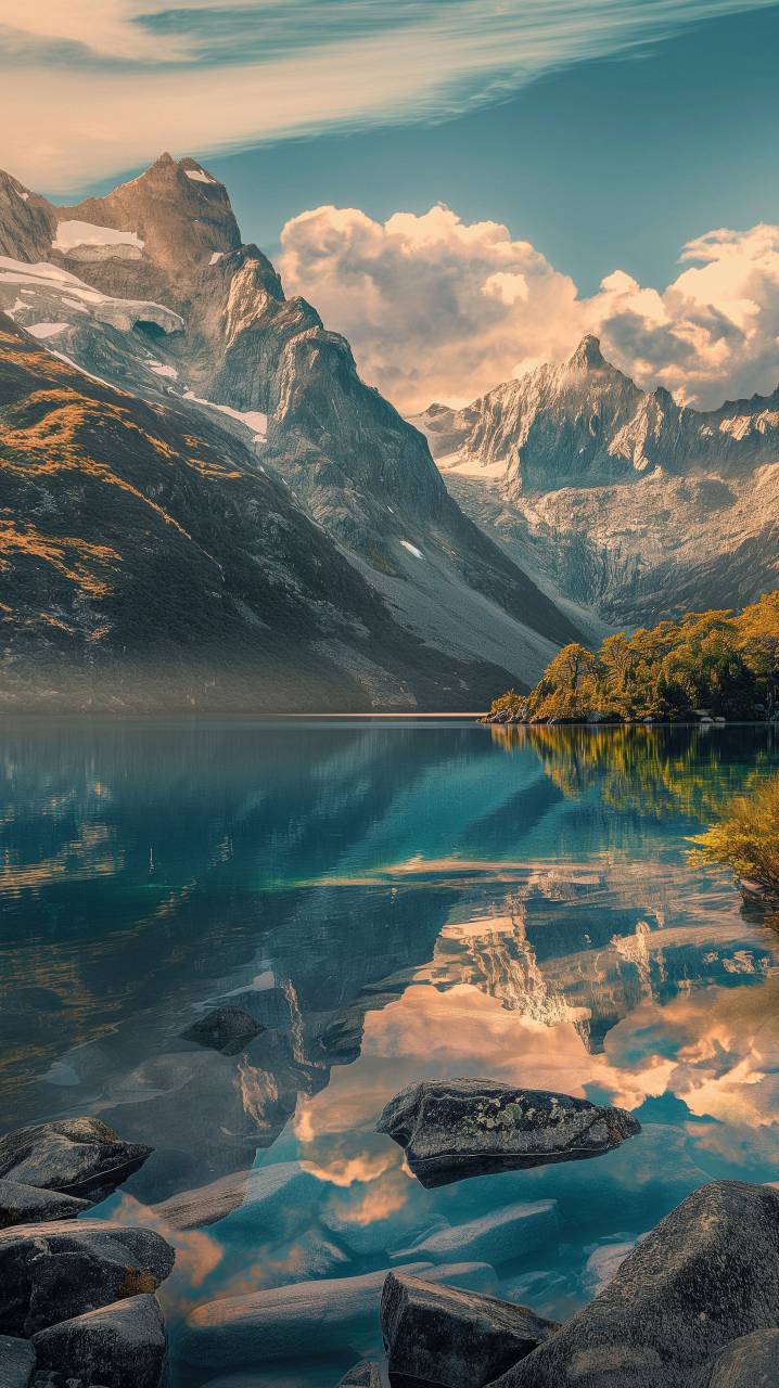 mountains, landscape, sunrise, sunset, goldenhour, majestic, panoramic, scenic, nature, breathtaking, hd wallpapers, 