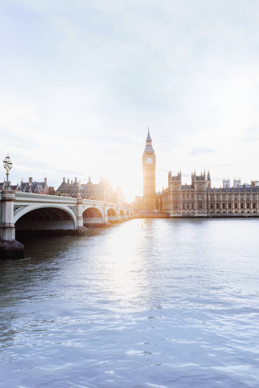 architecture, building, infrastructure, blue, sky, skyscraper, tower, city, urban, skyline, big ben, landmark, london, bridge, travel, outdoor
, 