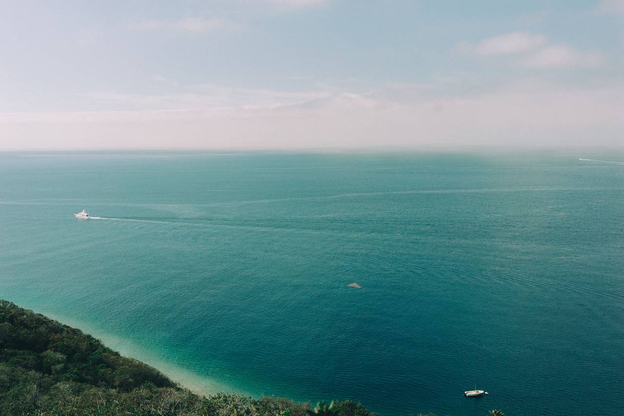 catalina, island, coast, boats, ocean, sea, horizon, water
, 