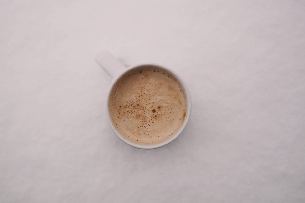 café, latté, capuchino, taza, taza,
