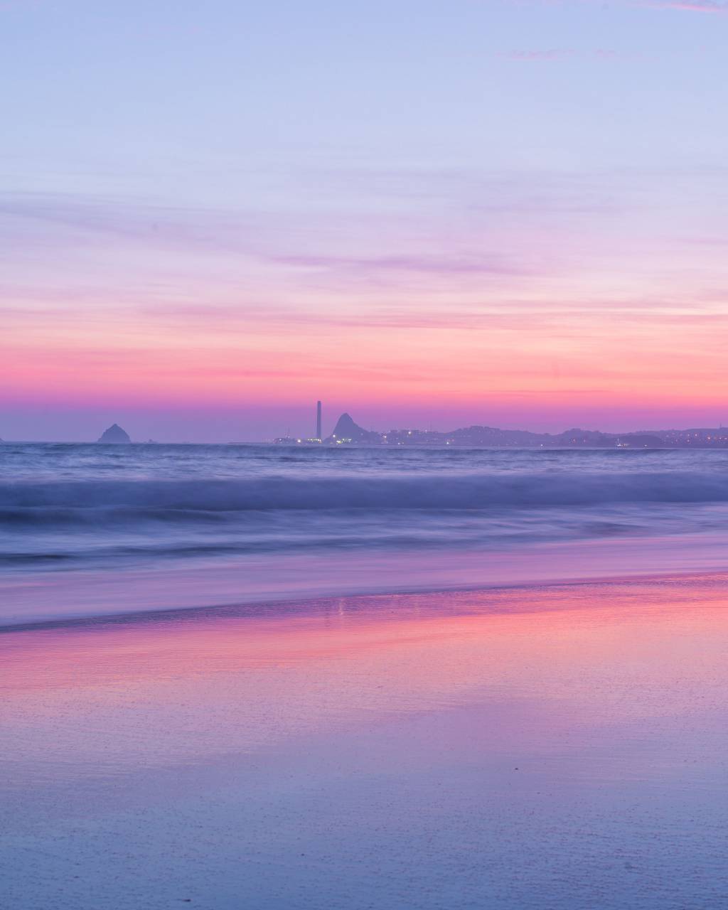 Pastel, océano, playa, cielo, nubes, hermoso, agua, mar, apuntalar, costa, olas, naturaleza, al aire libre, sereno, calma, amanecer,