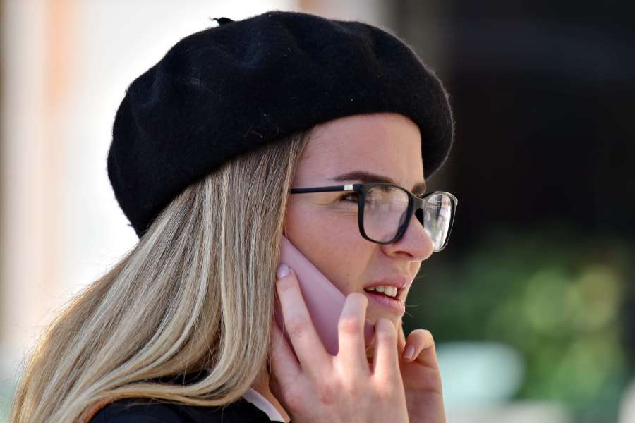 eyeglasses, glamour, gorgeous, mobile phone 