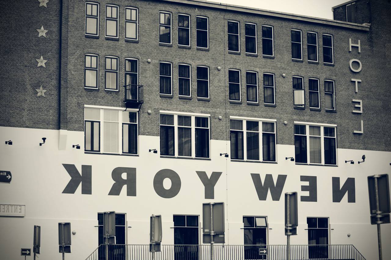 arquitectura, edificio, en blanco y negro, infraestructura, hotel, nueva york,