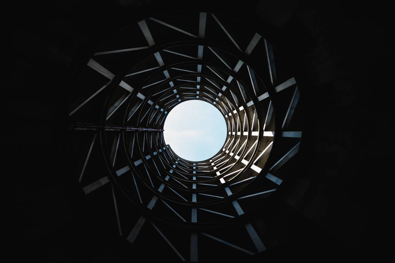 architecture, building, infrastructure, structure, circle, round, clouds, sky
, 