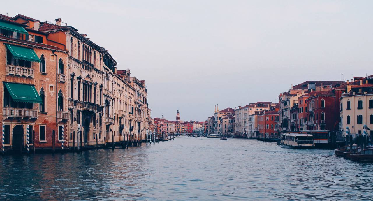 architecture, building, structure, canal, water, reflection, boat, sailing, italy, travel
, 