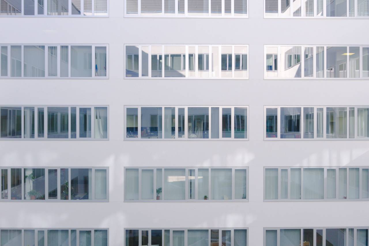 architecture, building, structure, establishment, apartment, windows, condominium, hotel
, 