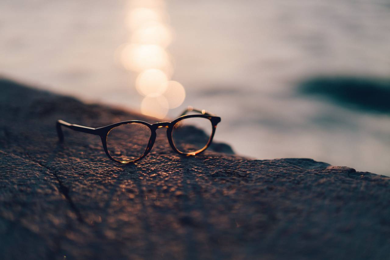 lentes, marco, lente, grado, piso, bokeh,