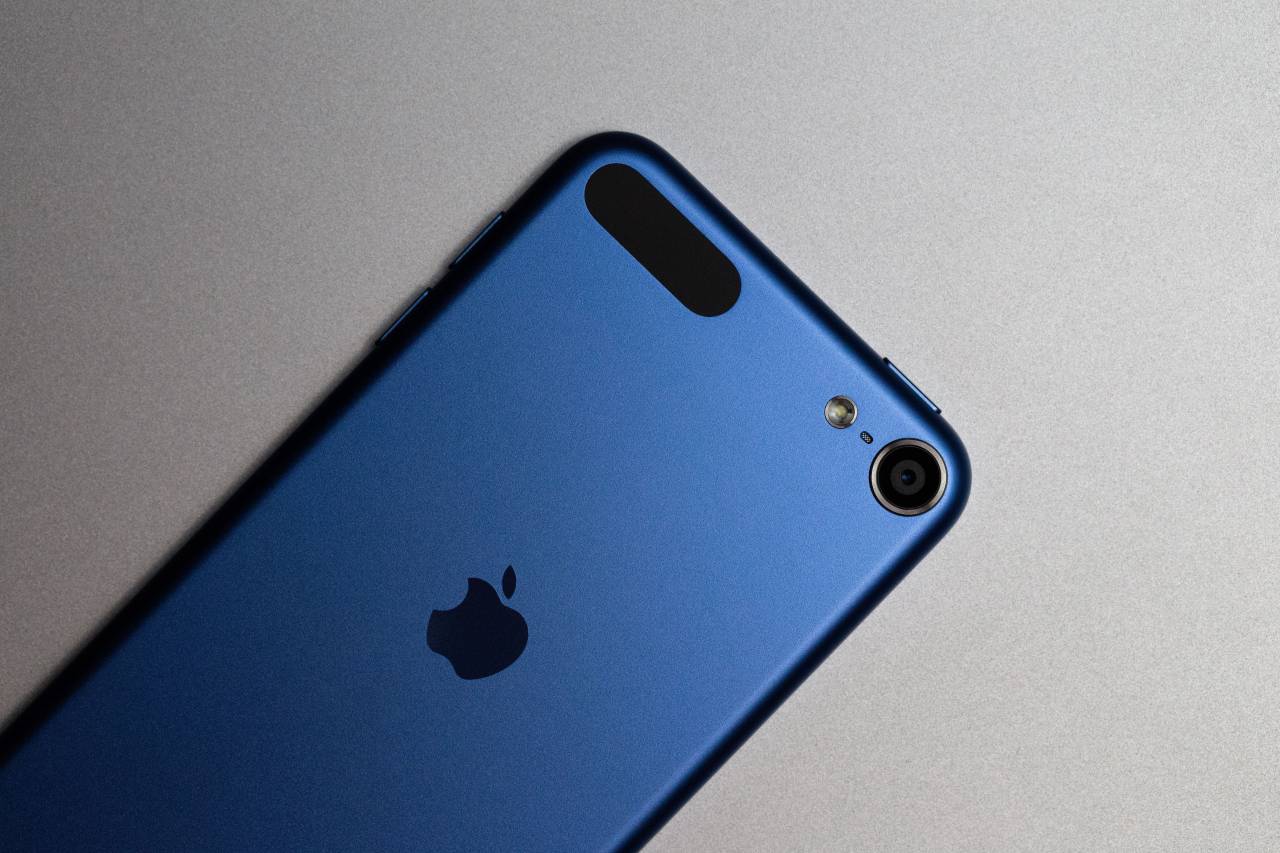 Iphone, azul, plano, dispositivo, artilugio, inalámbrico, mp3, música, iPod, tecnología, internet, datos, cámara,