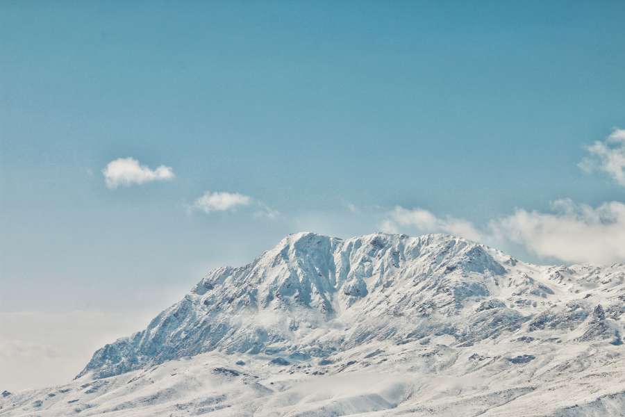 Montaña, tierras altas, nubes, cielo, cumbre, Ridge, paisaje, naturaleza, valle, colina, nieve, invierno, ver, viajes