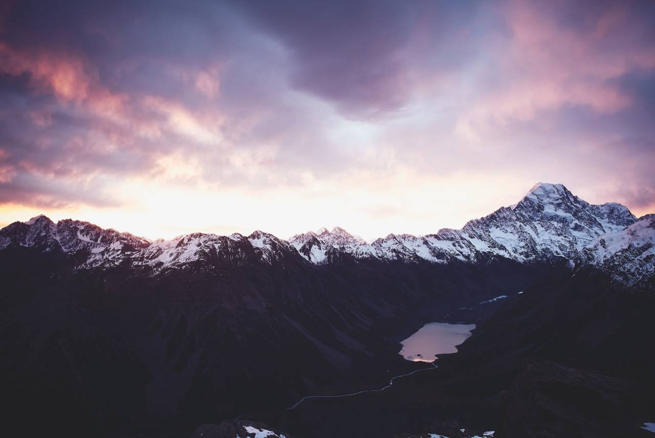 Mountain, Highland, Cloud, Sky, Summit, Ridge, Landscape, Nature