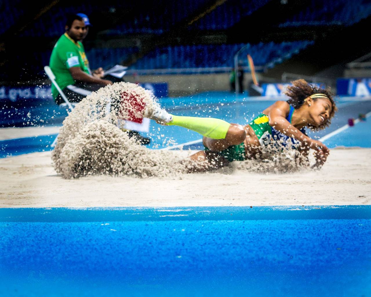 Gente, hombre, mujer, deporte, atlético, juego, azul, agua,