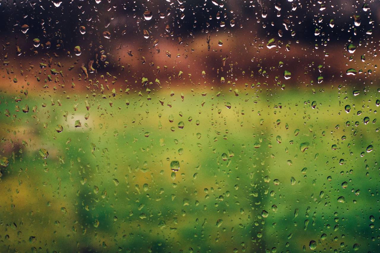 raining, rain drops, wet, window, blurry, nature
, 