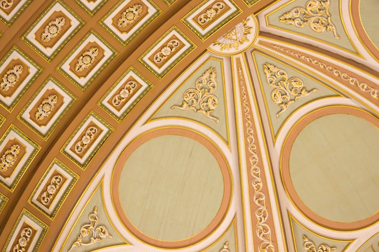 Arquitectura, abstracto, arcos, simetría, diseño, arco, curva, fondo, edificio, interior, círculos, techo,