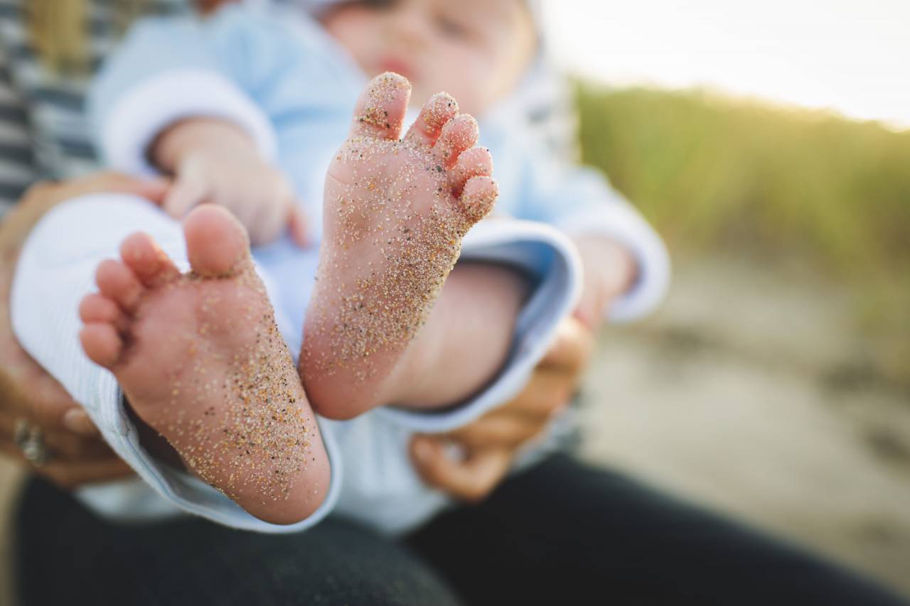 baby, feet, sand, family, people, toes
, 