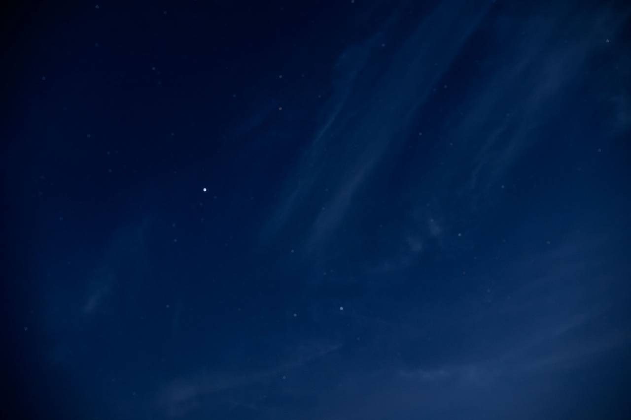 naturaleza, cielo, nubes, noche, constelaciones, estrellas, azul, blanco,