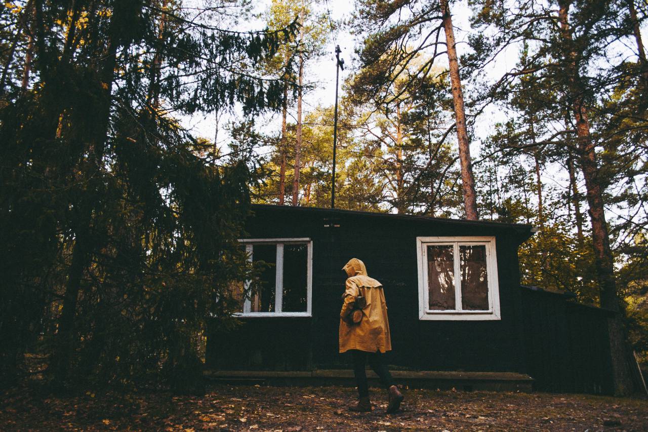 people, man, alone, walking, house, green, plant, trees, forest, travel, nature, outdoor
, 