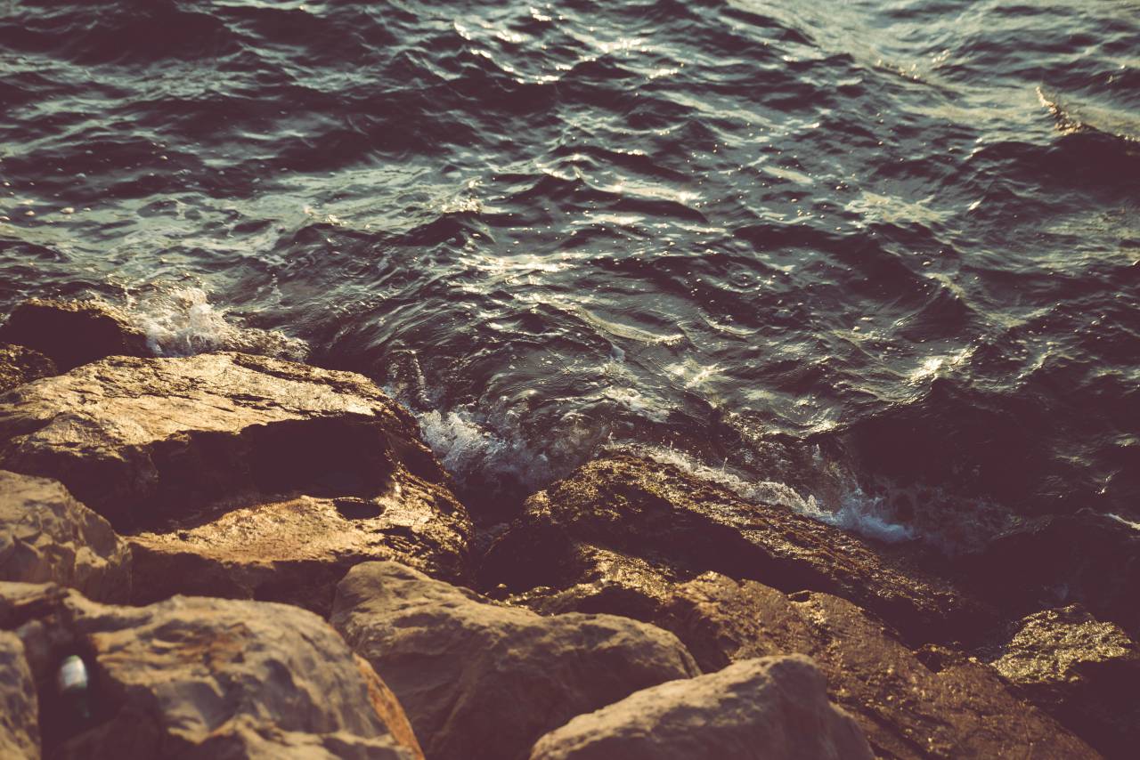 mar, océano, agua, olas, naturaleza, rocas, costa,
