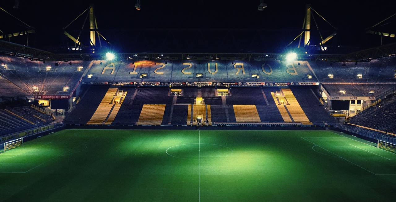 stadium, gymnasium, sport, football, tournament, soccer, game, lights, green, field, letters
, 