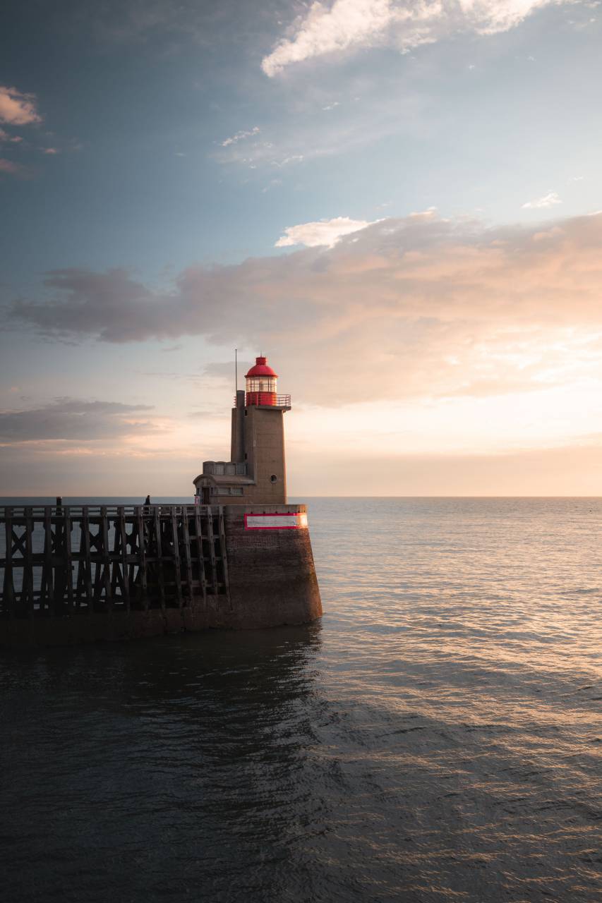lighthouse, france, 