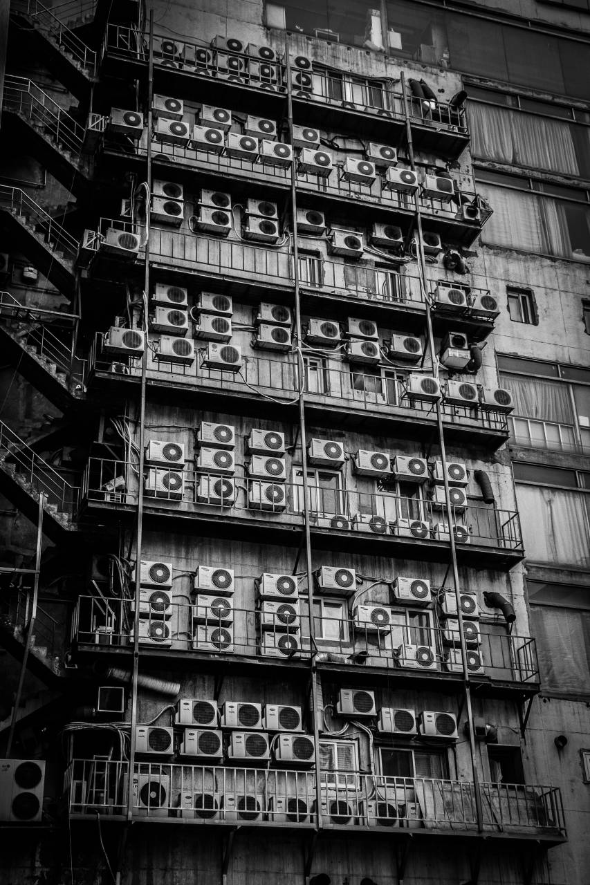arquitectura;edificio;aire acondicionado,ningún pueblo,blanco y negro,moderno,negocios,rascacielos,arquitectura,edificio exterior,estructura construida,